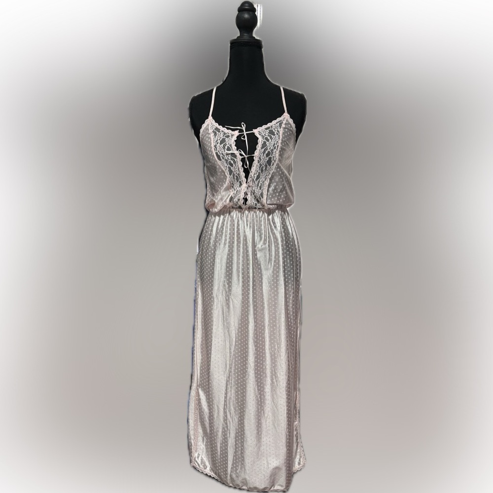 Vintage “Secrets” Boudoir Slip Dress
Ethereal Pale Pink